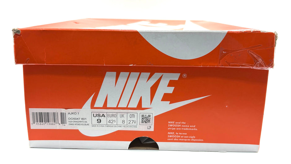 Jordan 1 Retro AJKO Rush Orange (Pristine) (Original)