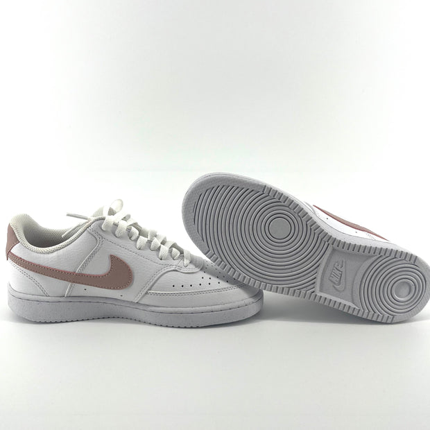 Nike Court Vision Low Next Nature Sail White Pink Oxford (Women's) (Pristine) (No Box)
