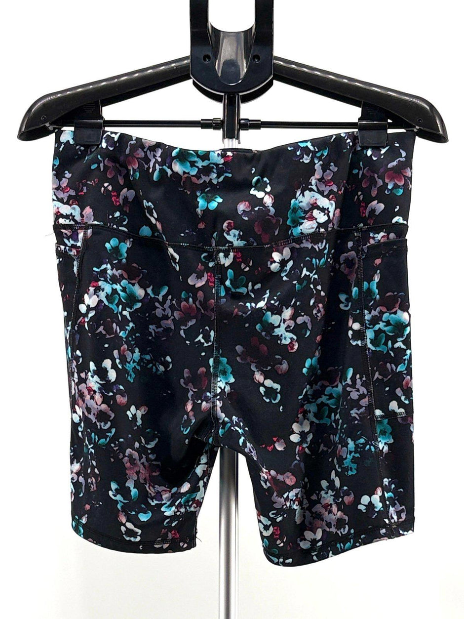Athletic Works Floral Biker Shorts