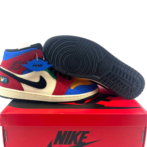 Jordan 1 Mid SE Fearless Blue the Great (Pristine) (Original)