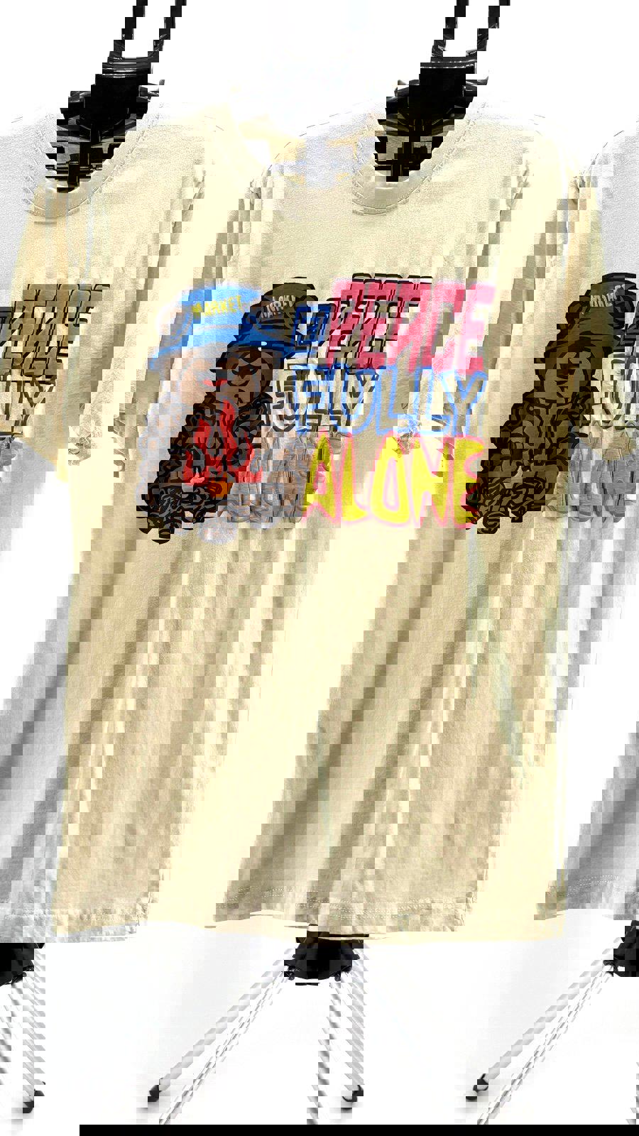 Market "@ Peace Fully Alone" Short Sleeve Tee