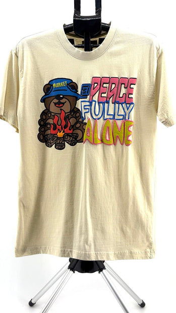 Market "@ Peace Fully Alone" Short Sleeve Tee