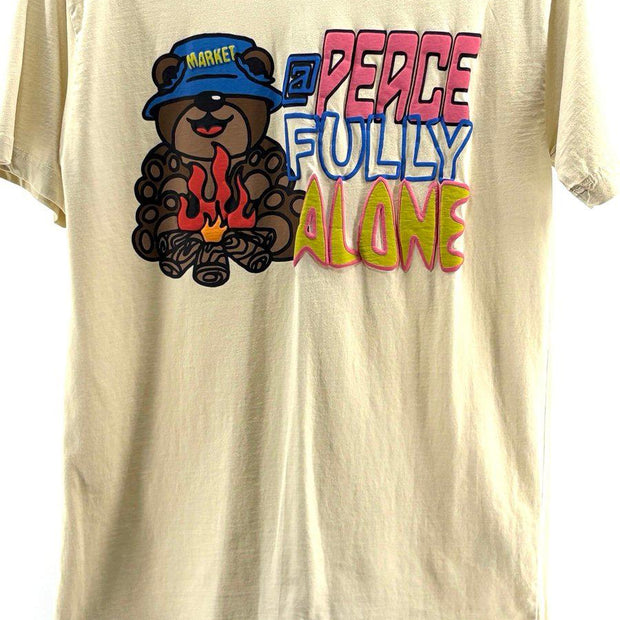 Market "@ Peace Fully Alone" Short Sleeve Tee