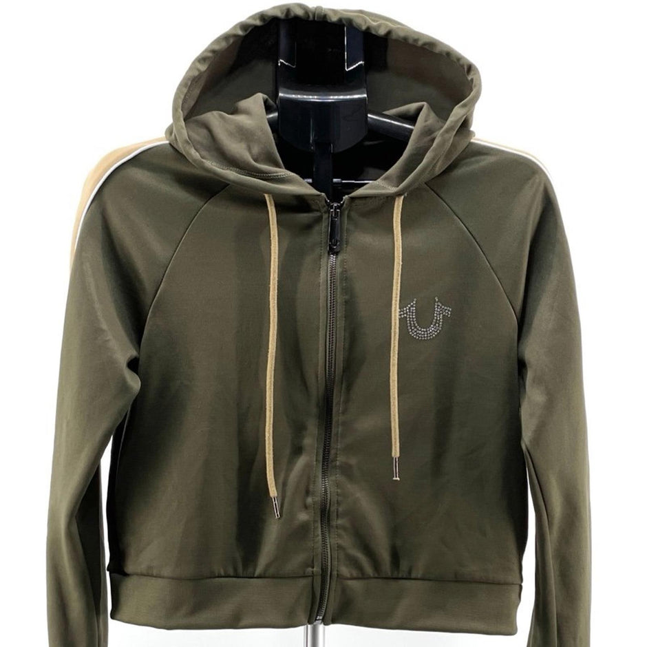 True Religion Rhinestone Crop Jacket