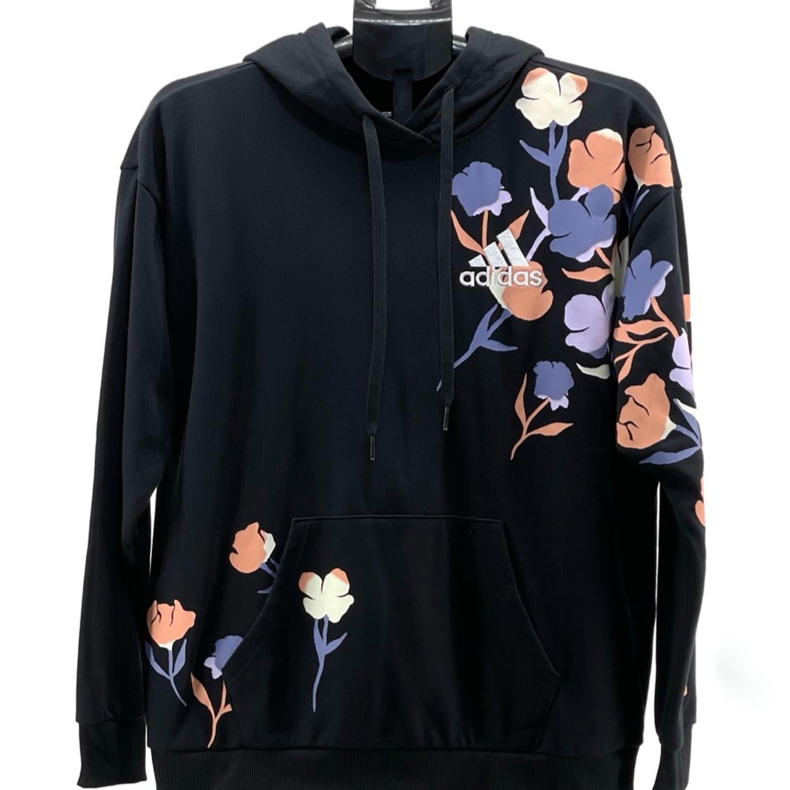 Adidas Flower Print Hoodie