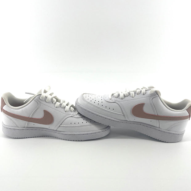Nike Court Vision Low Next Nature Sail White Pink Oxford (Women's) (Pristine) (No Box)
